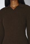 Aiya Sweater in Brown