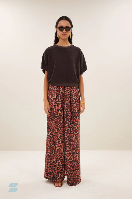 Nuki Slub Top in Coffee Bean