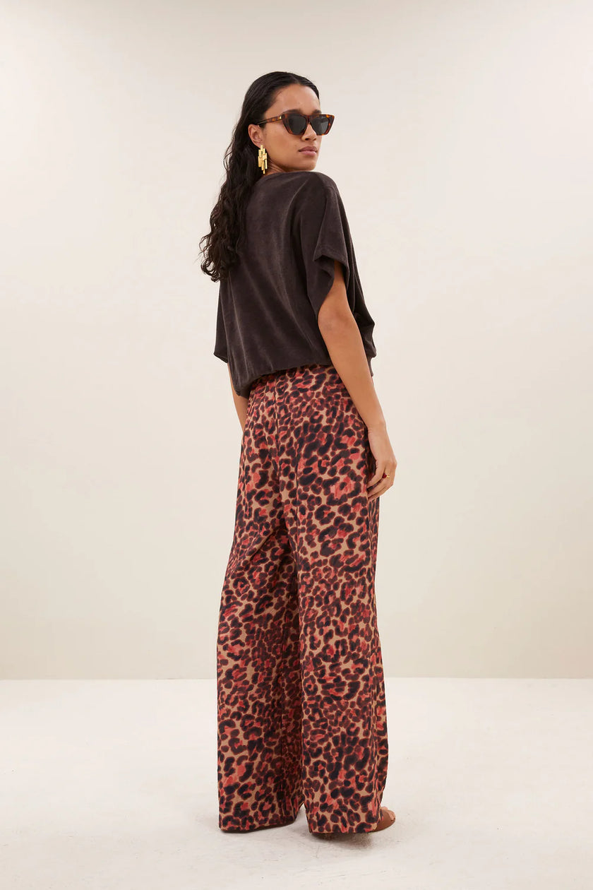 Nuki Slub Top in Coffee Bean