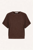 Nuki Slub Top in Coffee Bean
