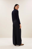 Frida Pinstripe Pants in Midnight