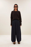 Polly Pullover in Deep Brown