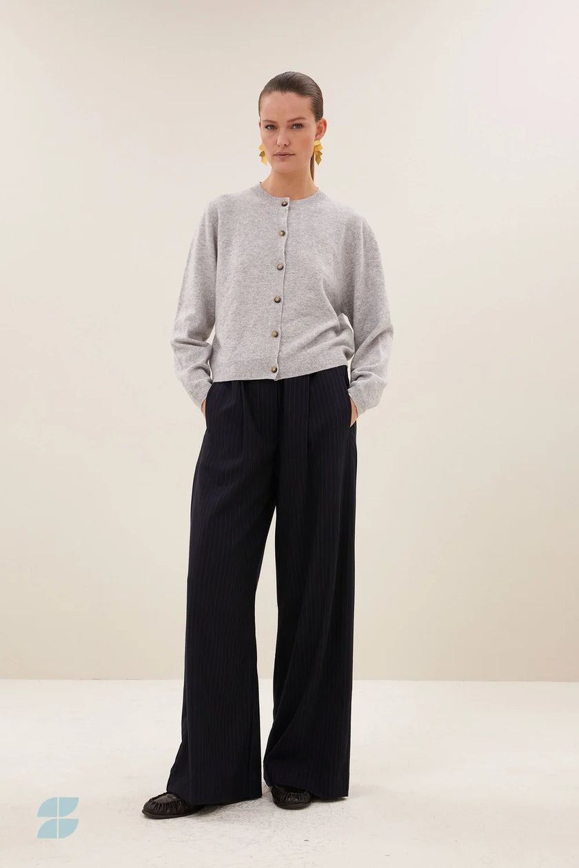 Benji Pine Stripe Pants in Dark Pine Stripe