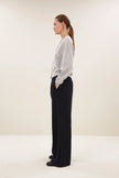 Benji Pine Stripe Pants in Dark Pine Stripe