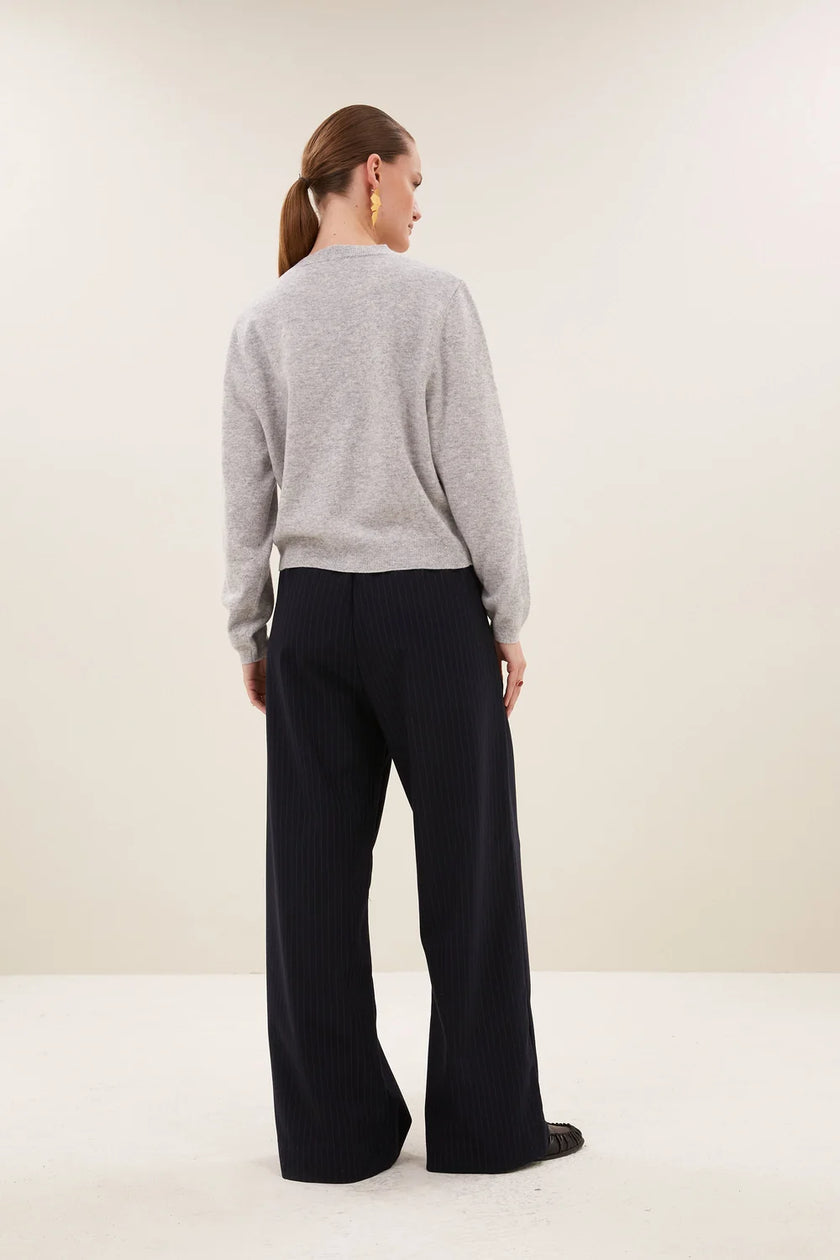 Benji Pine Stripe Pants in Dark Pine Stripe