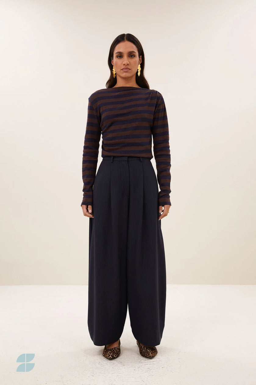 Frida Copper Stripe Pants in Copper Stripe