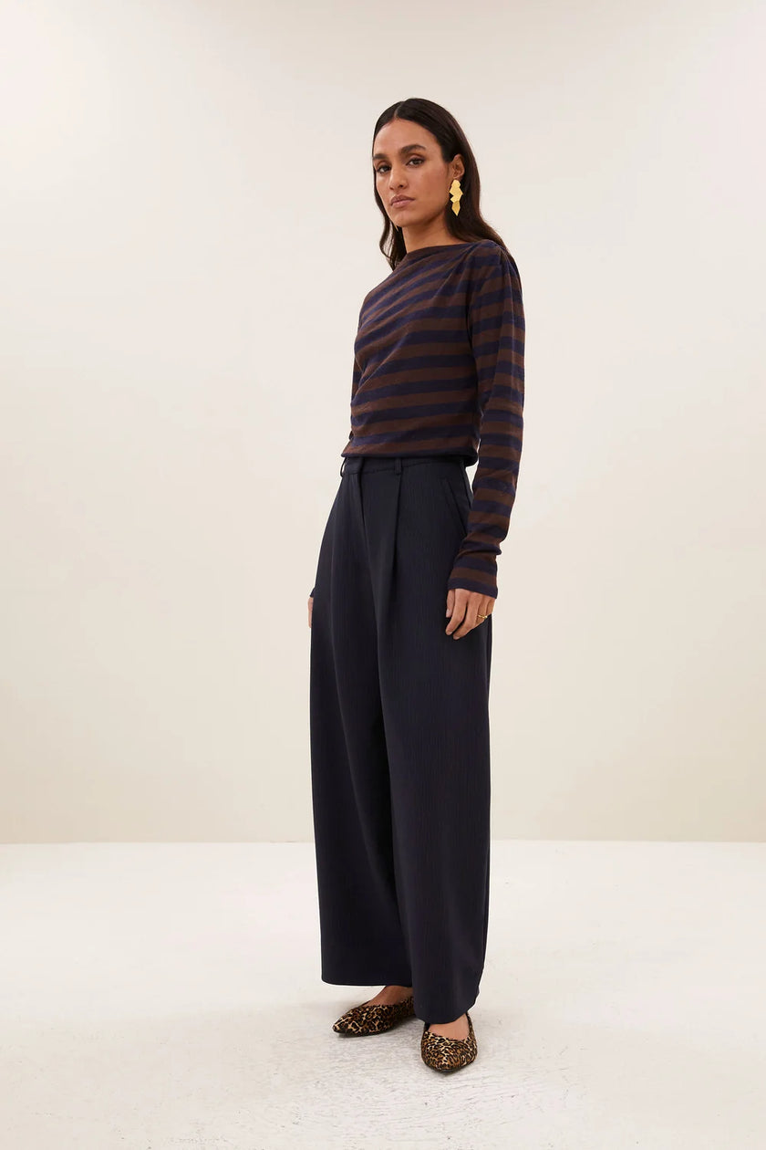 Frida Copper Stripe Pants in Copper Stripe