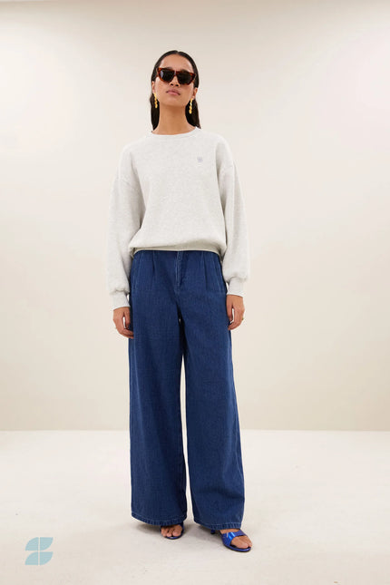 Lili Amor Sweater in Light Melee