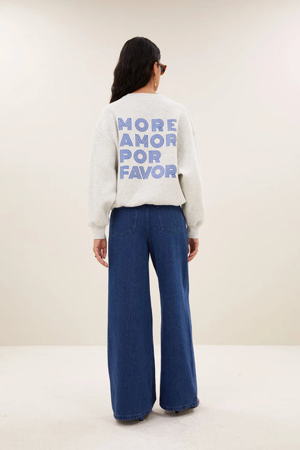 Lili Amor Sweater in Light Melee