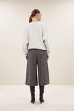 Lili Speed Sweater in Light Grey Melee
