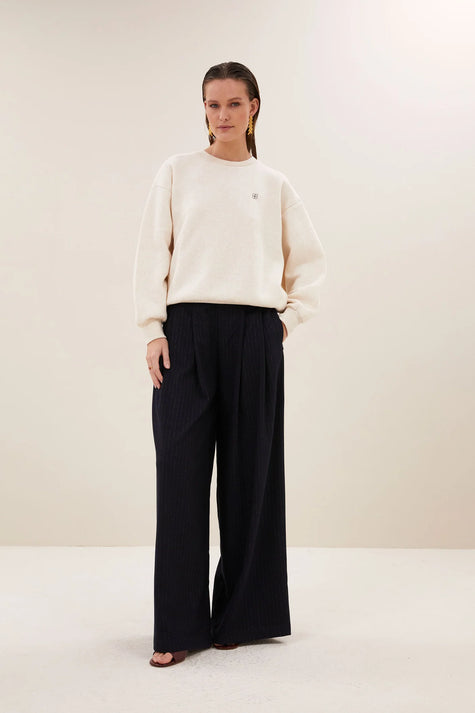 Lili Lucky Danse Sweater in Oyster Melee