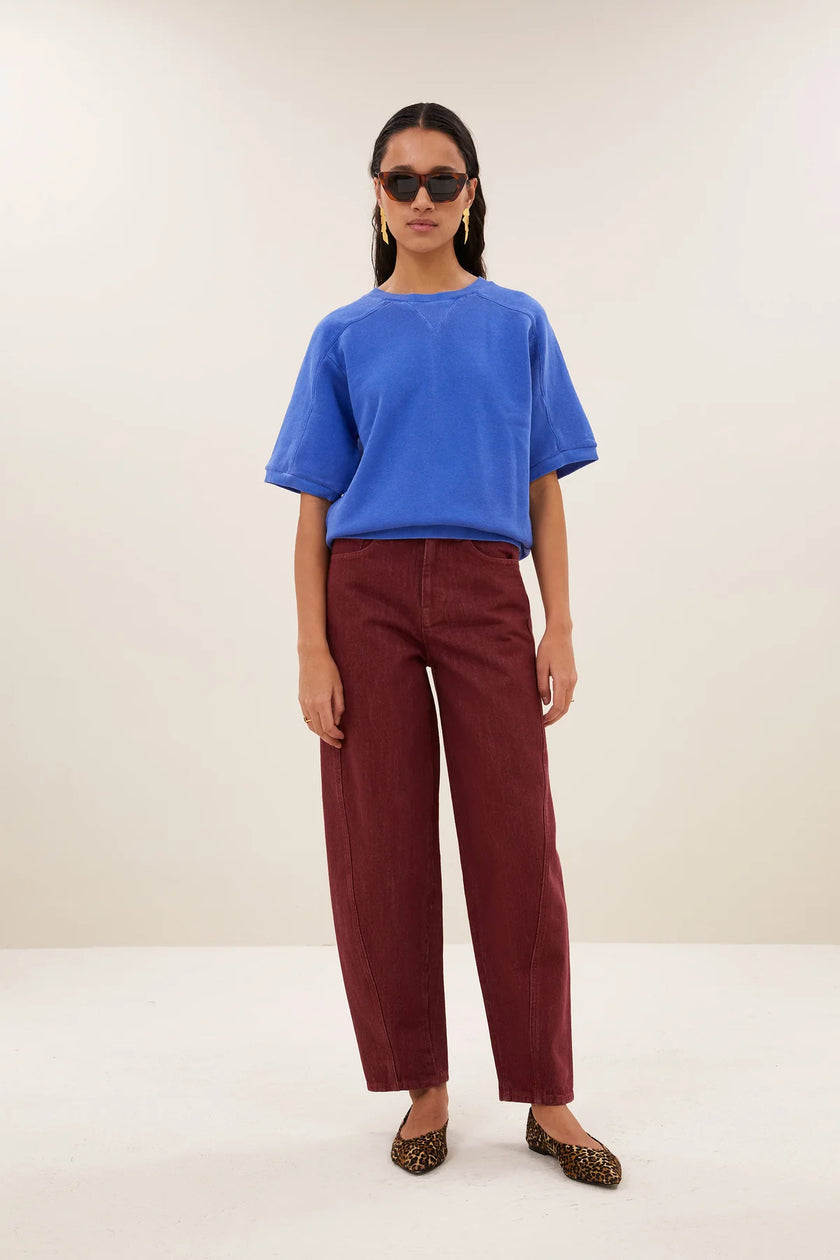 Begum Wine Jeans