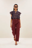 Begum Wine Jeans
