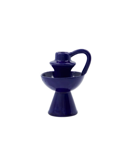 Candle Holder in Blue
