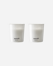 Duo Scented Candles in Fresh Linen