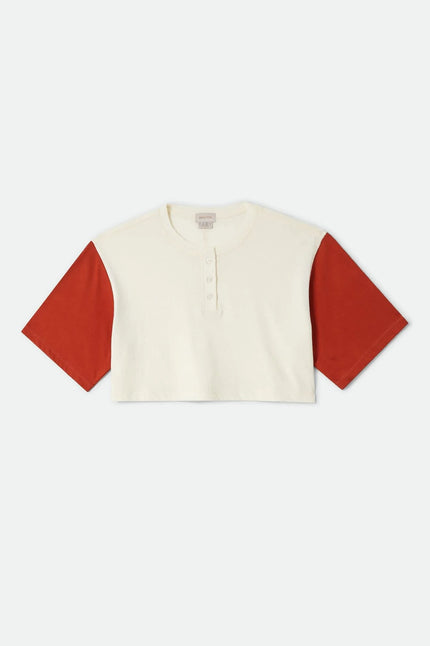 Carefree Organic Cropped Tee in Owrst