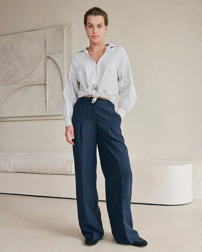 Moore Pleated Pants Naval Acadamy
