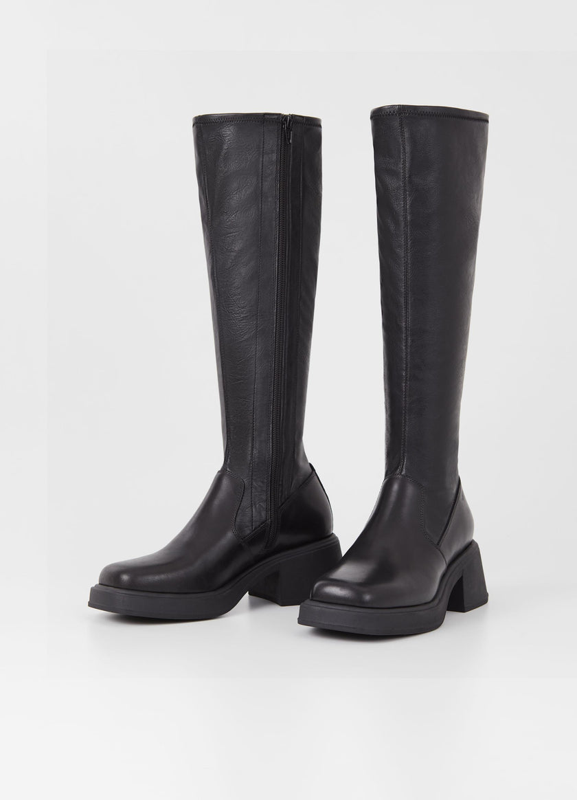 Dorah High Boots in Black