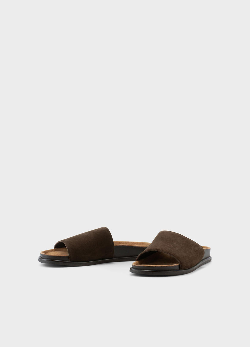 Effie Sandals in Java Suede
