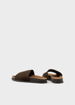 Effie Sandals in Java Suede