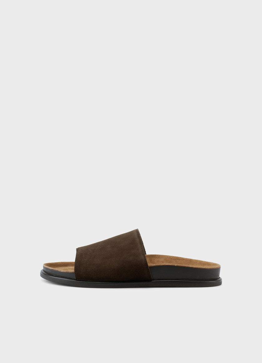 Effie Sandals in Java Suede