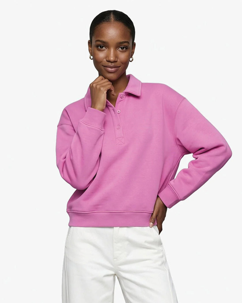 Mireille Polo Sweat Fiji Flower