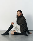 Mona High Boots in Black