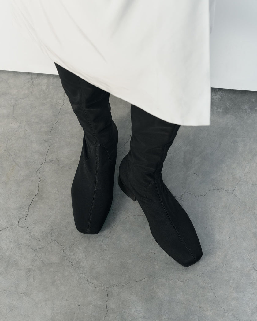 Mona High Boots in Black