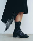 Vega Ankle Boots in Black