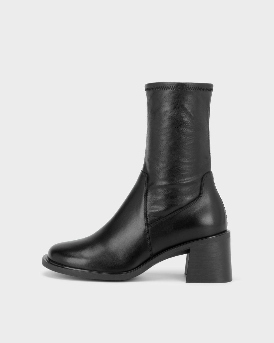 Vega Ankle Boots in Black