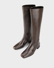 Mona High Boots in Chocolate