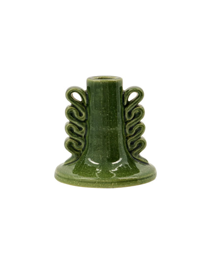 Candle Holder in Green