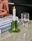 Candle Holder in Green