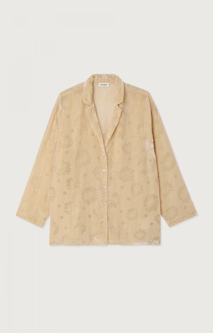 Antaz Flower Shirt in Vanille