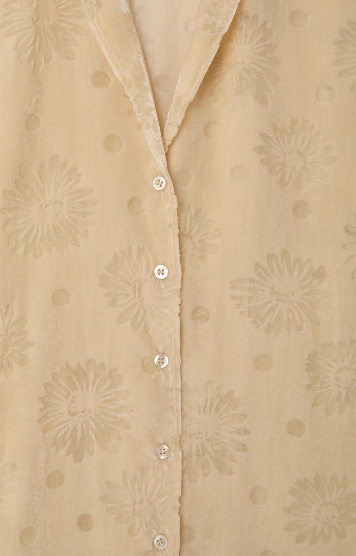 Antaz Flower Shirt in Vanille