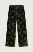 Antaz Flower Pants in Green