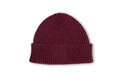 Classic Beanie in Bordeaux