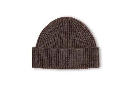 Classic Beanie in Coffee Brown