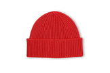 Classic Beanie in Fiery Red