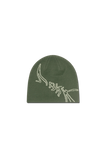 Graphic Beanie in Khaki