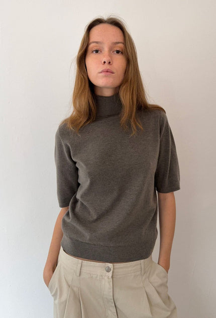 Aksa Knit in Mole