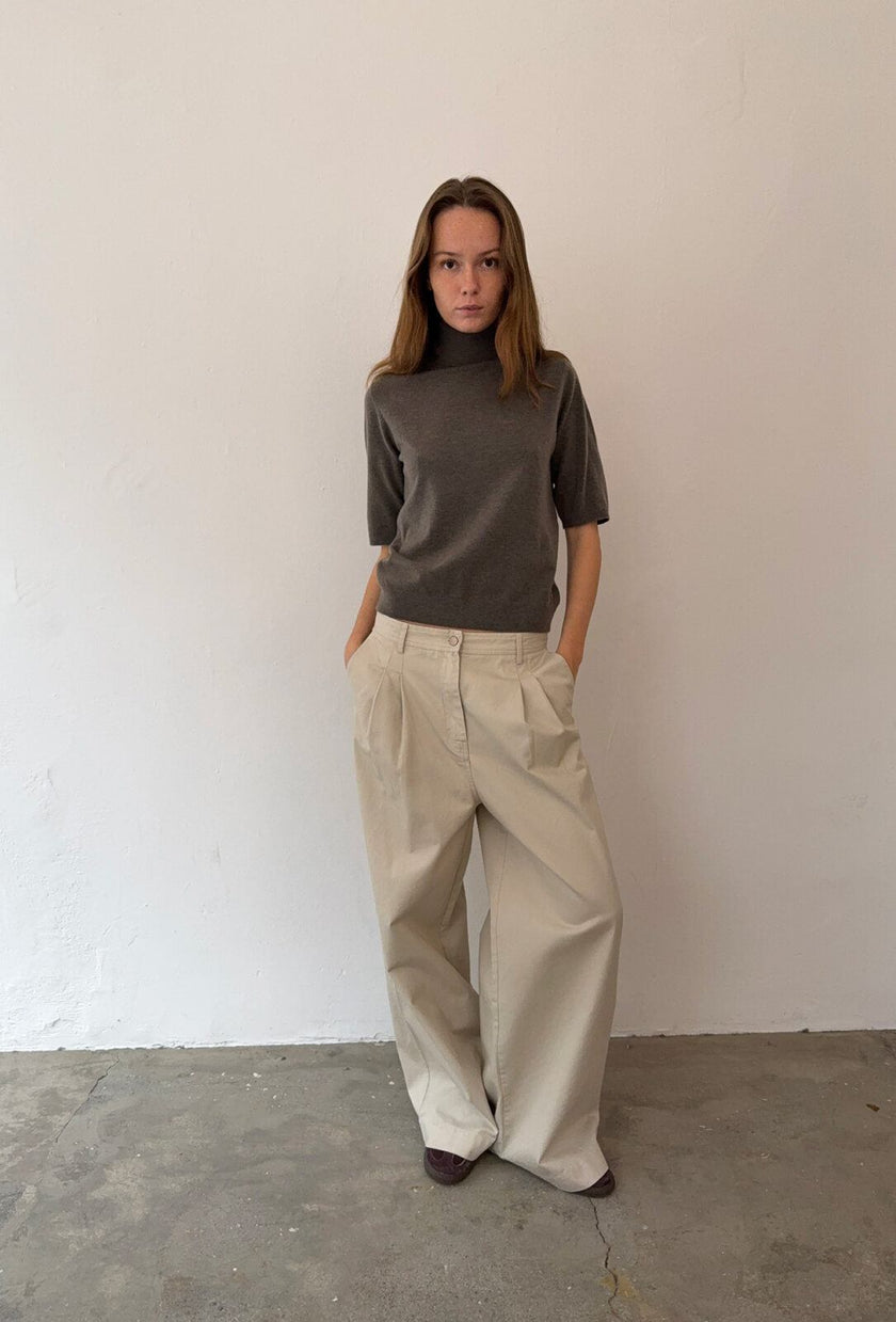 Aksa Knit in Mole