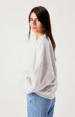 Baptown Sweater in Grey Melange
