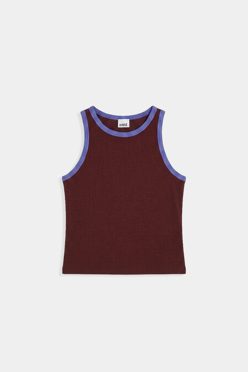 Bean Tank Top in Burgundy