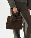 Cannes Mid Bag in Coffee