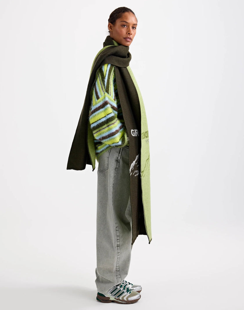 Tonio Knitted Sweater in Yellow