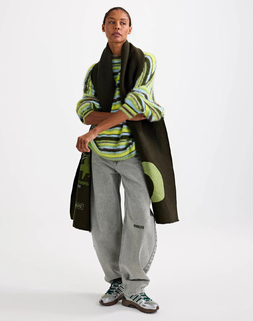 Tonio Knitted Sweater in Yellow