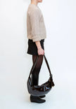 Bianca Glossy Bag in Umber Brown