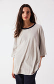 Cribay T-shirt in Heather Grey