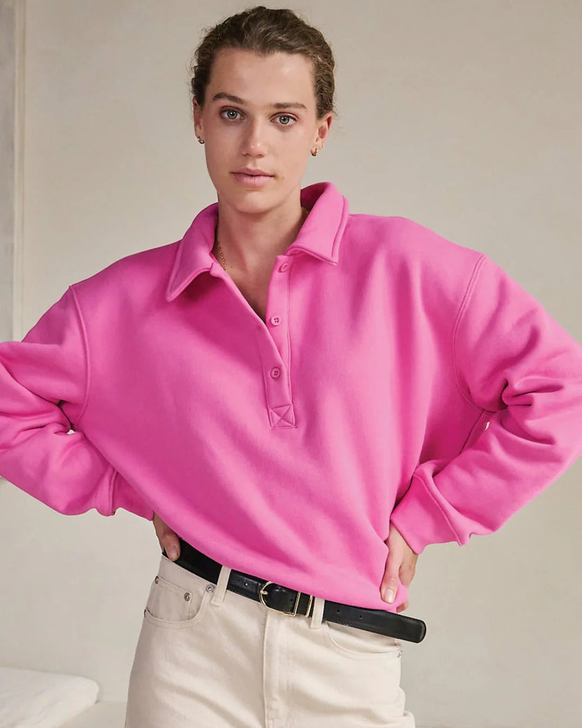 Mireille Polo Sweat Fiji Flower